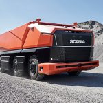 Scania presents AXL, a new cabless, fully autonomous concept truck